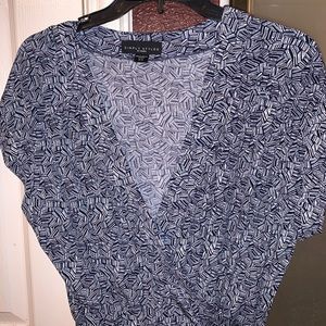 Cute blue stretchy romper in size medium 💕